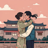 Passionate Embrace