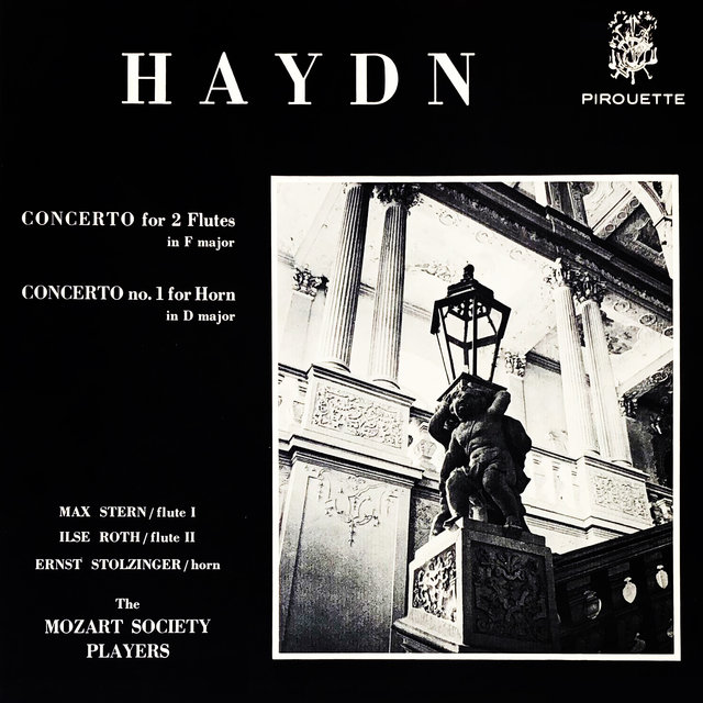 Concerto For 2 Flutes In F Major / Concerto No. 1 For Horn In D Major