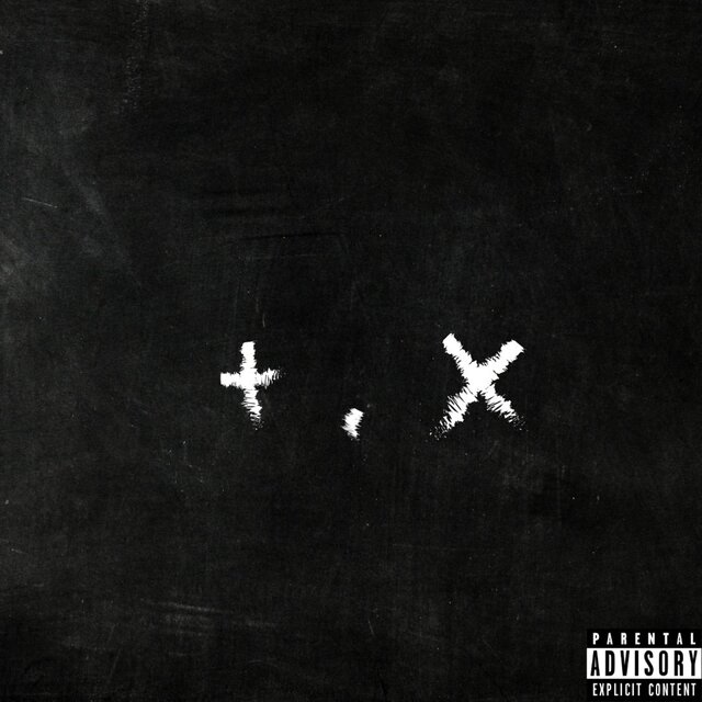 +, x