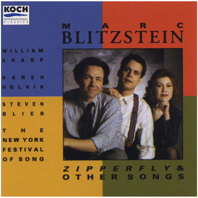 Blitzstein: Zipperfly And Other Songs