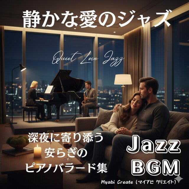 静かな愛のジャズ - 深夜に寄り添う安らぎのピアノバラード集 Jazz BGM 作業用 勉強用 店舗用