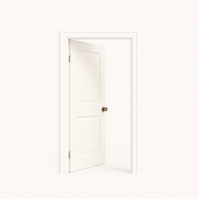 Only Behind a New Door
