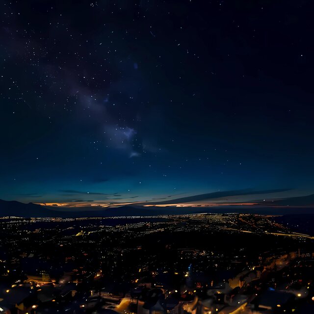 ムコウノ夜空