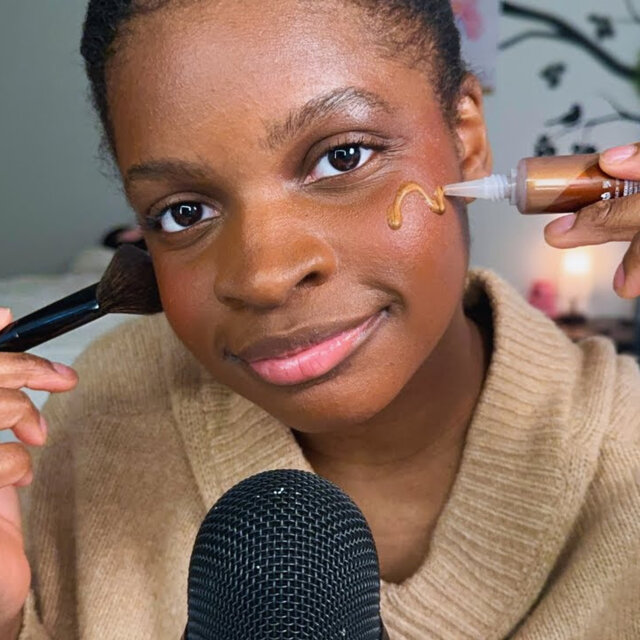ASMR - Doing My Makeup (Chatty GRWM)