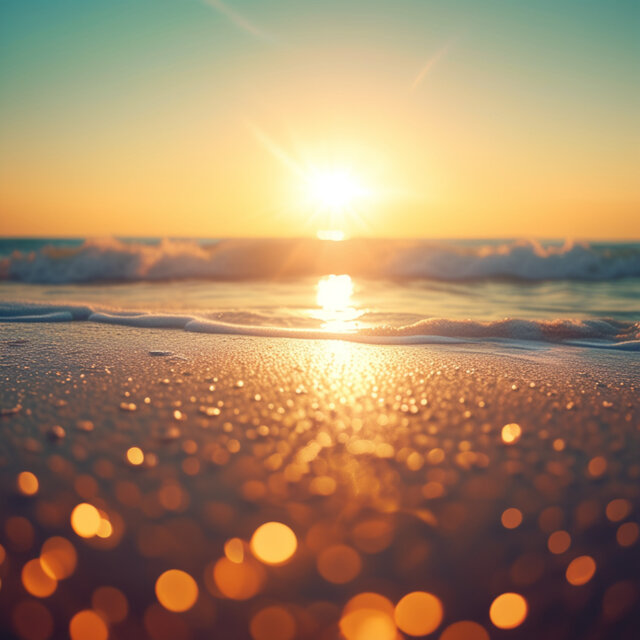 Shimmering Sand Dunes