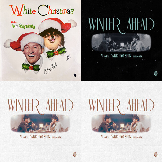 White Christmas With V