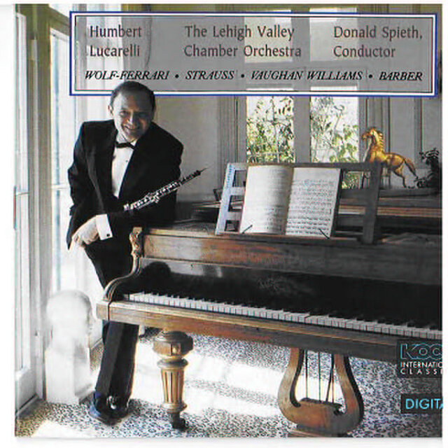 Lucarelli, Humbert - Music For Oboe And Strings By Barber, Strauss, Wolf-ferrari, Vaughan Williams
