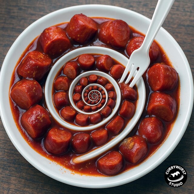 Unendliche Currywurst