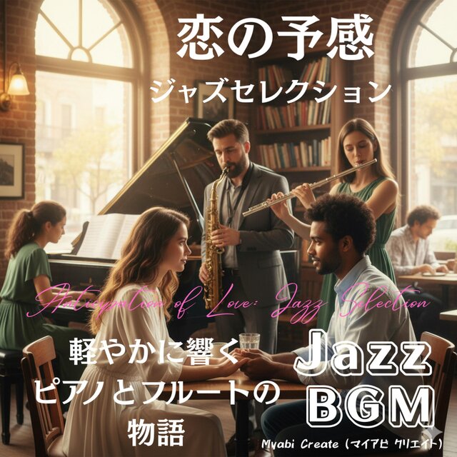 恋の予感ジャズセレクション - 軽やかに響くピアノとフルートの物語 BGM Jazz 作業用 勉強用 店舗用