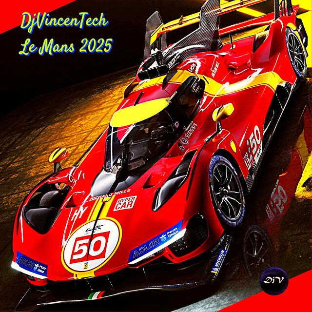 Cover art for album Le Mans 2025 by DjVincenTech