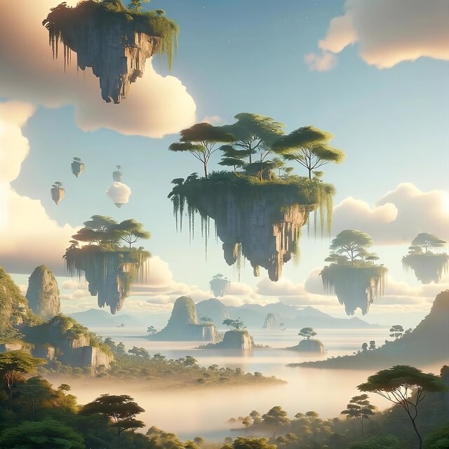 Floating Islands: Ambient Focus Music for Studying, Deep Concentration, And Productivity
