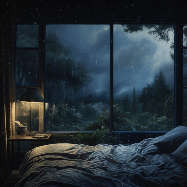 Binaural Rain Drizzle: Nature's Harmony
