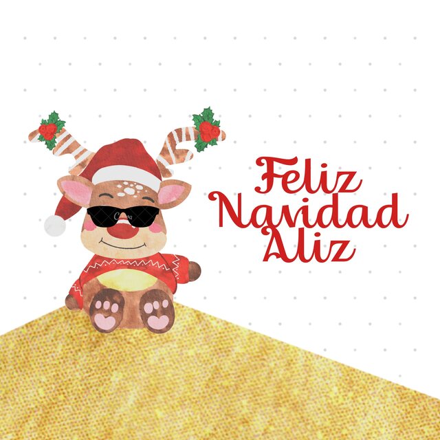 Feliz Navidad Aliz