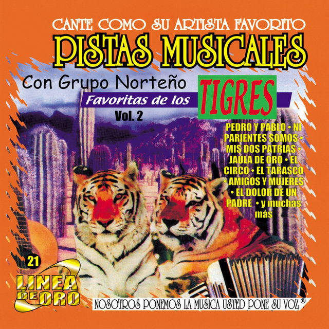 Pistas Musicales Con Grupo Norteño las Favoritas de los Tigres Vol. 2