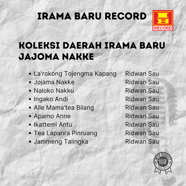 Koleksi Daerah Irama Baru Jajoma Nakke