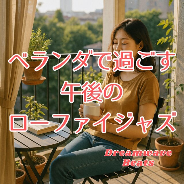 ベランダで過ごす午後のローファイジャズ