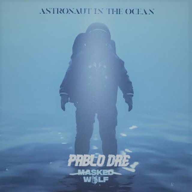 Masked Wolf Astronaut In The Ocean