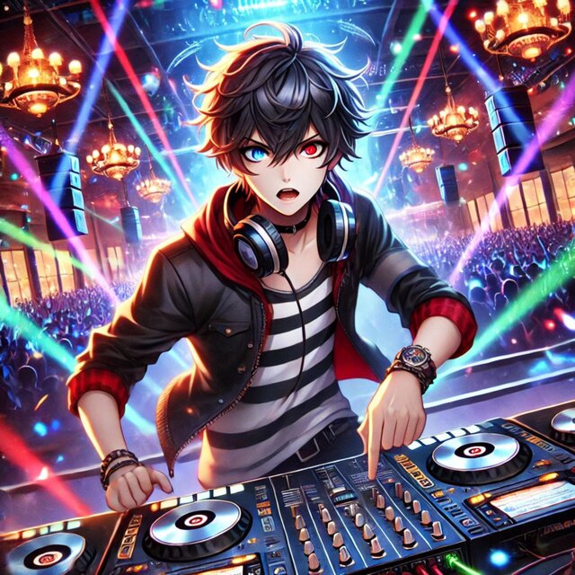 My home studio ai anime