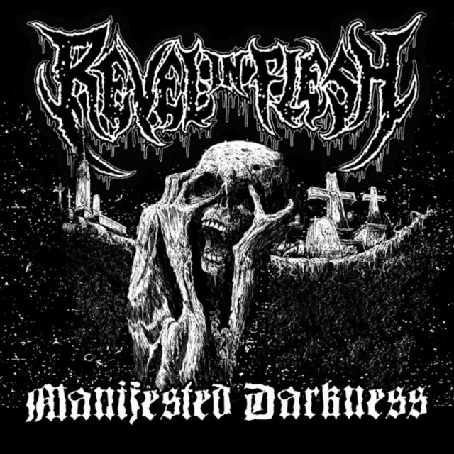 Cover art for album Manifested Darkness by Revel In Flesh