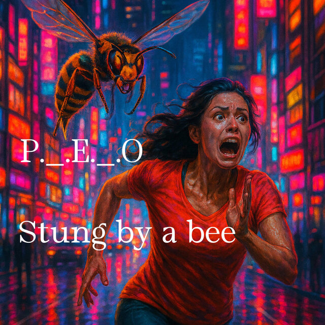 Stung by a bee