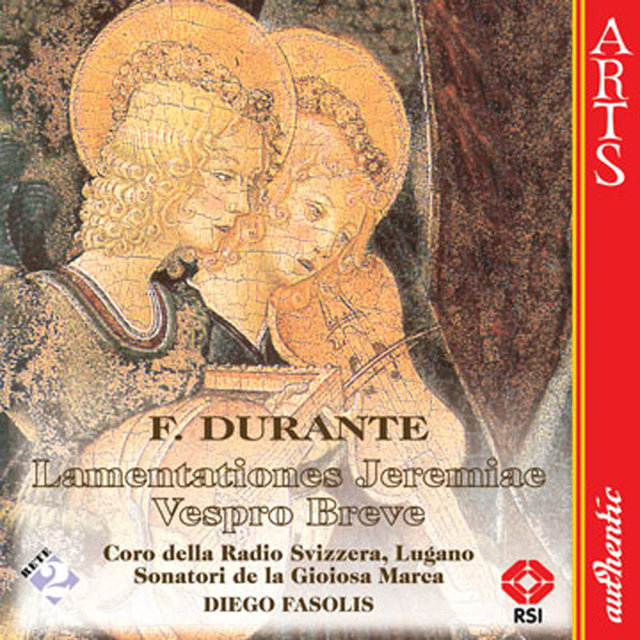 Durante: Lamentationes Jeremiae Prophetae - Vespro Breve