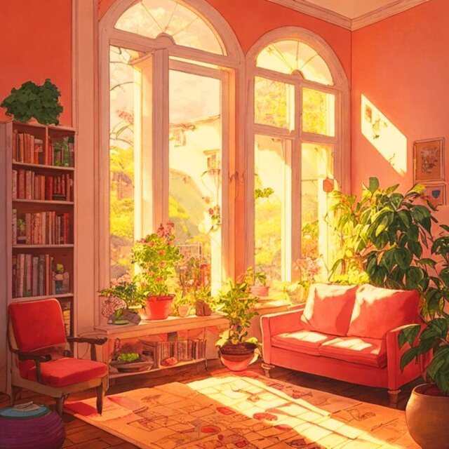 Golden Glimmers: Warm Relaxing Lofi