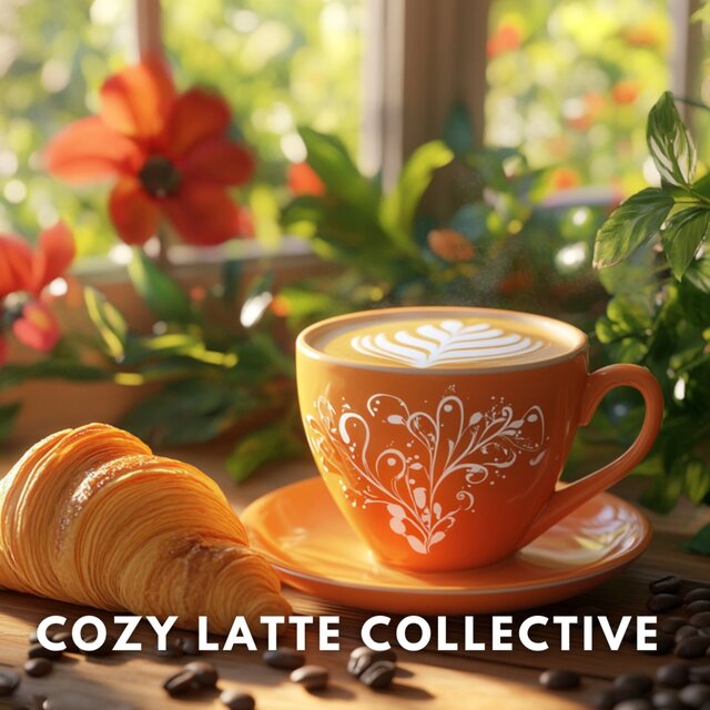 Warm Jazz Vibes with Latte