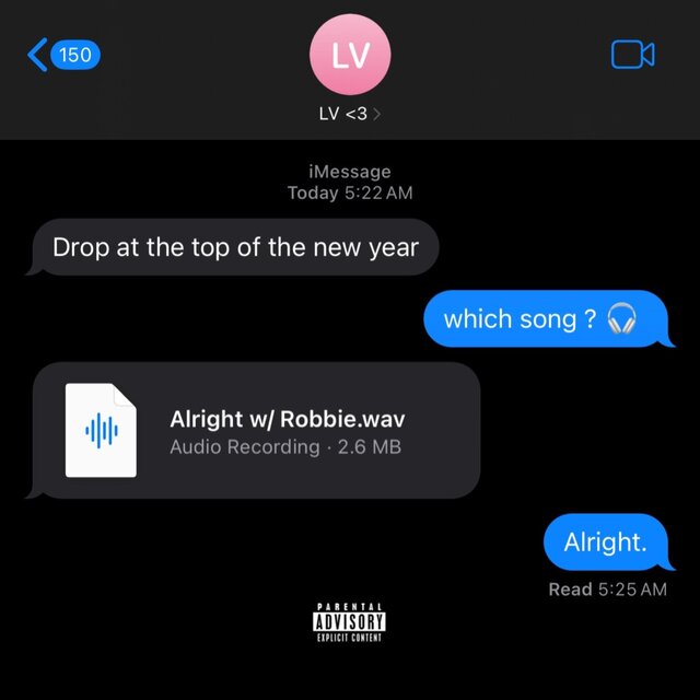 Alright (feat. Robbie)