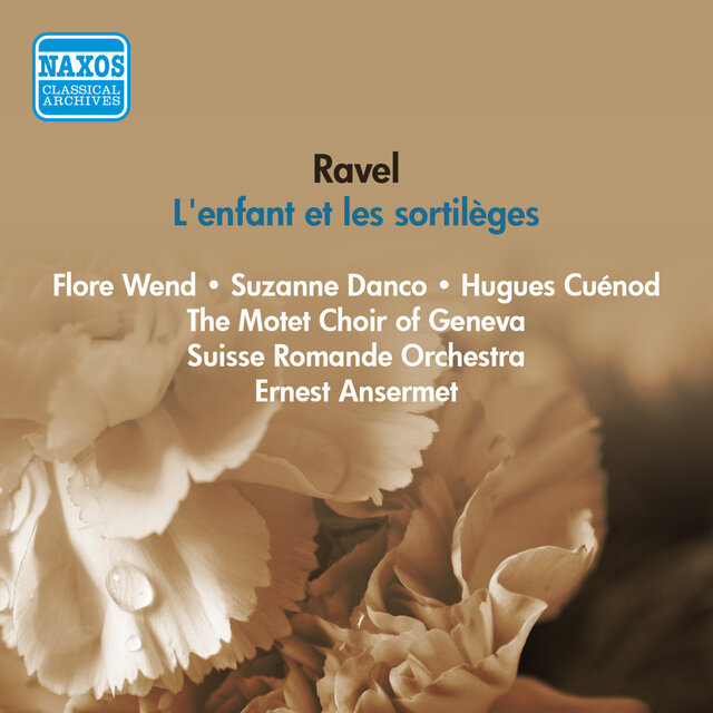 Cover art for album Ravel, M.: Enfant Et Les Sortileges (L') (Ansermet) (1954) by Ernest Ansermet