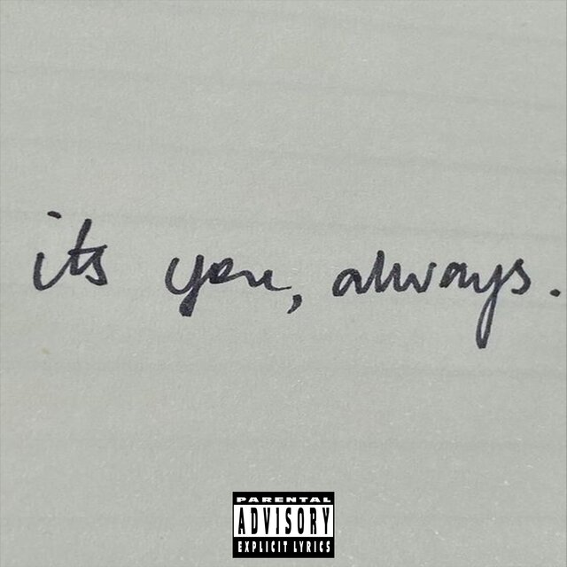 it's you, always.