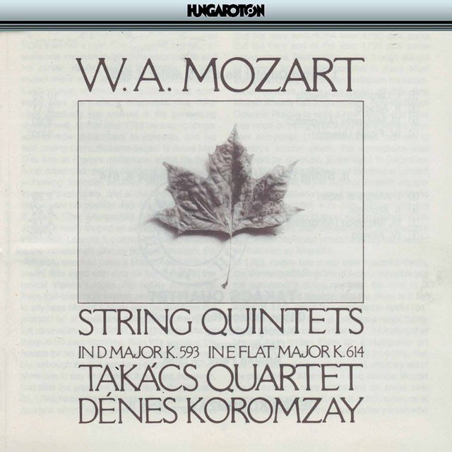 Mozart: String Quintets Nos. 5 & 6