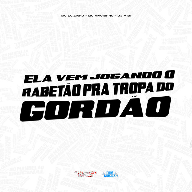 Ela Vem Jogando o Rabetão pra Tropa do Gordao