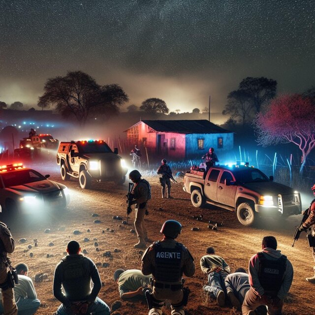 escondido en el rancho