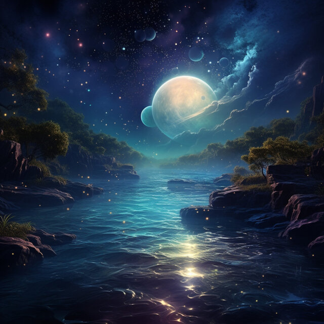 Crescendo of Waves: Harmonic Ocean Ripples