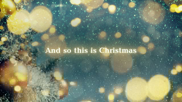 Happy Christmas (War Is Over) (Official Lyric Video)