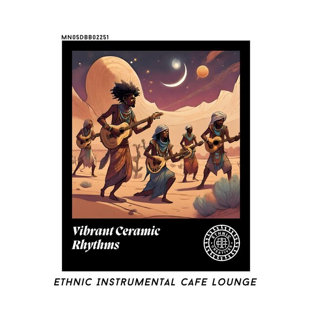 Vibrant Ceramic Rhythms: Ethnic Instrumental Cafe Lounge