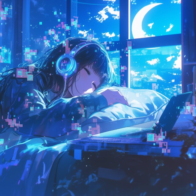 眠れないベッドの中で漂うグリッジポップ