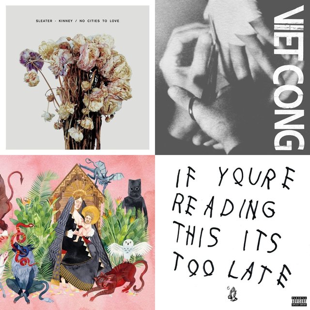 Cover art for album Albums of the Year 2015 by TIDAL