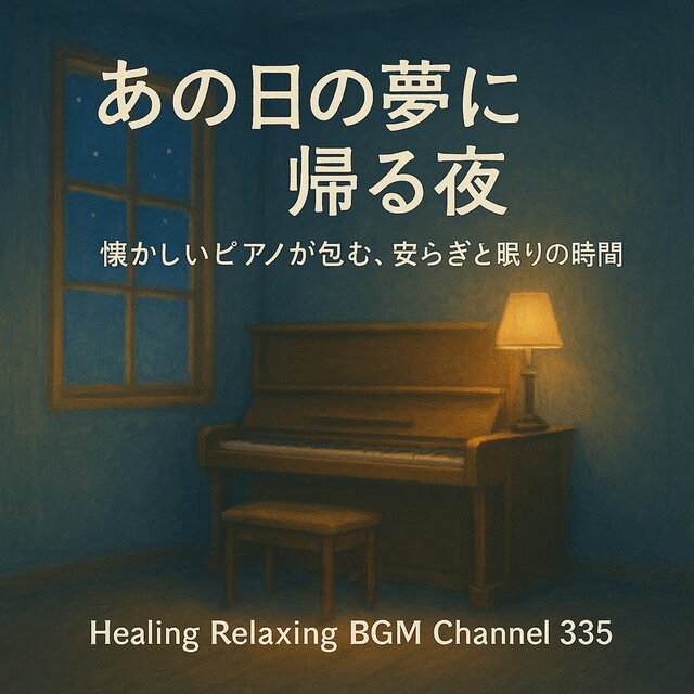 Returning to the Dream of That Day - A Time of Comfort and Sleep Wrapped in Nostalgic Piano Melodies
