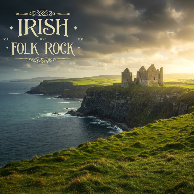Irish folk rock background