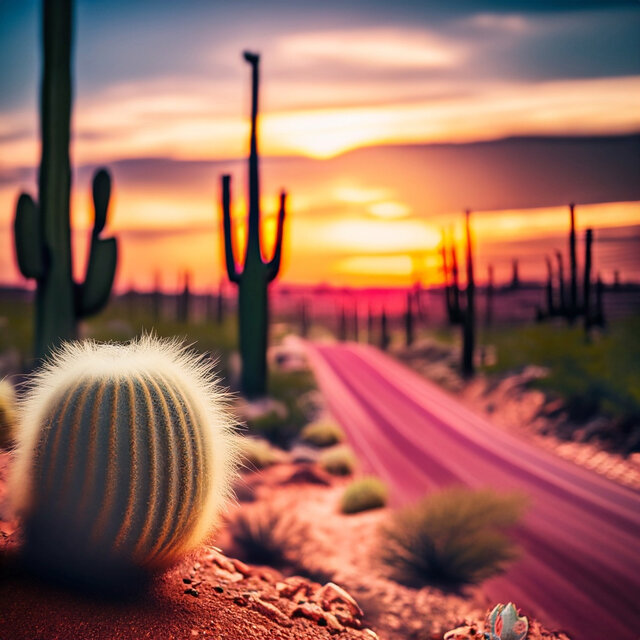 Saguaro Sunset