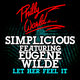 Cover art for album Let Her Feel It - Single by Simplicious Featuring Eugene Wilde