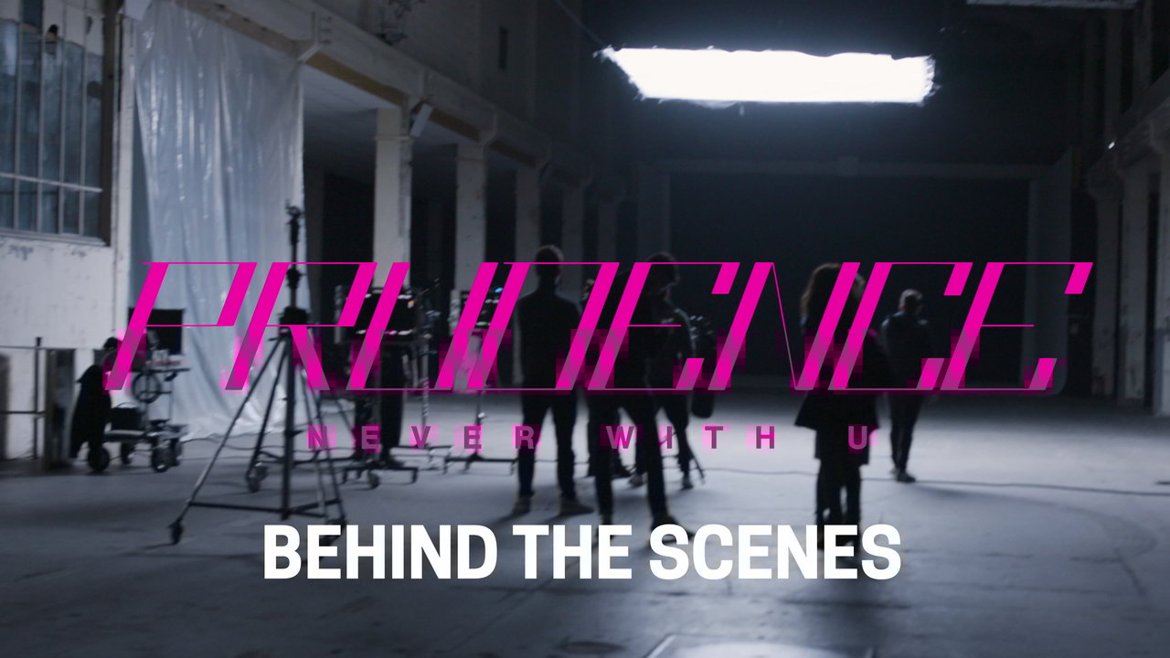 Never With U (Behind the Scenes)