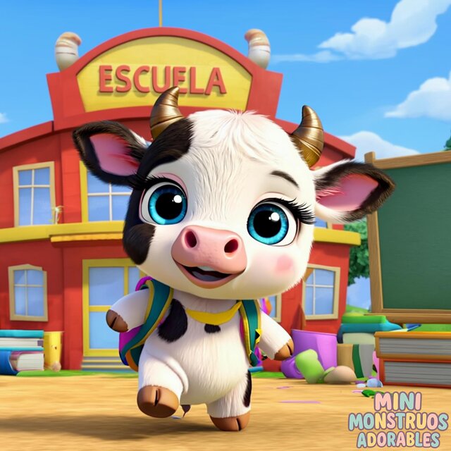 La Vaca Lola Bebé va a la Escuela – Canciones Infantiles para la Vuelta a Clases