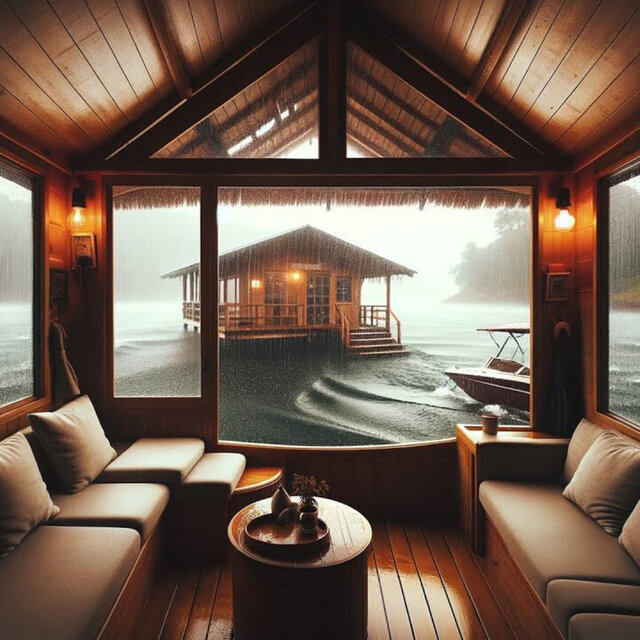 Houseboat Lake Retreat