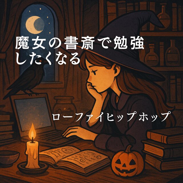 魔女の書斎で勉強したくなるローファイヒップホップ