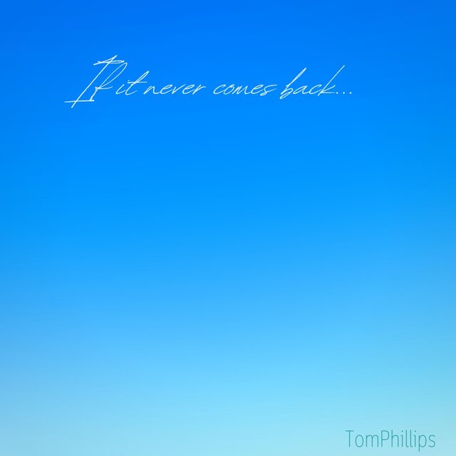 If it never comes back