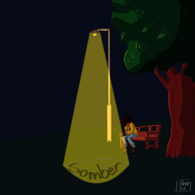 somber