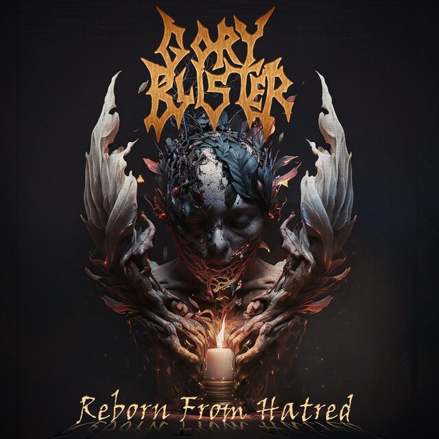 Cover art for album Reborn from Hatred by Gory Blister