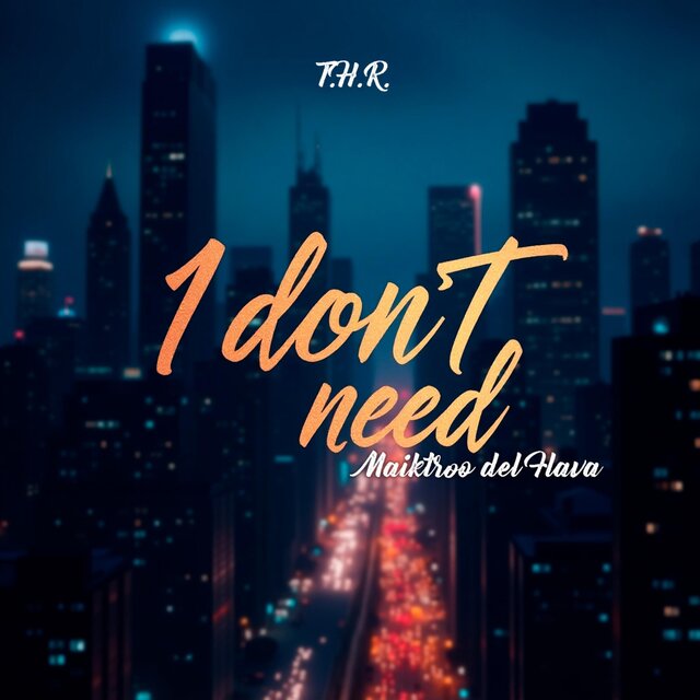 I Dont need (feat. Maiktro del Flava)
